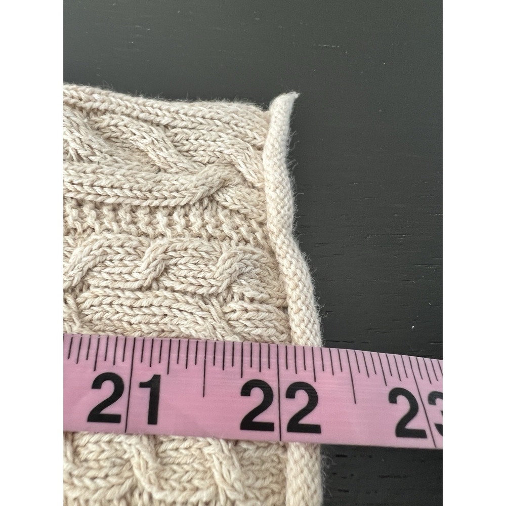 LRL Ralph Lauren Women's Sweater M Cable Knit Quiet Luxury Old‎ Money - Picture 6 of 8